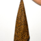 Orange and black leopard print bandana