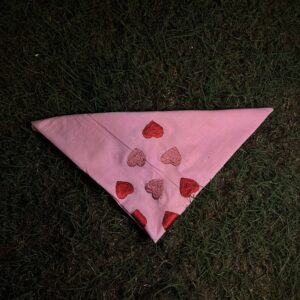 GULKAAR Amor bandana in Pakistan by Maikhana, stylish printed bandana for streetwear fashion